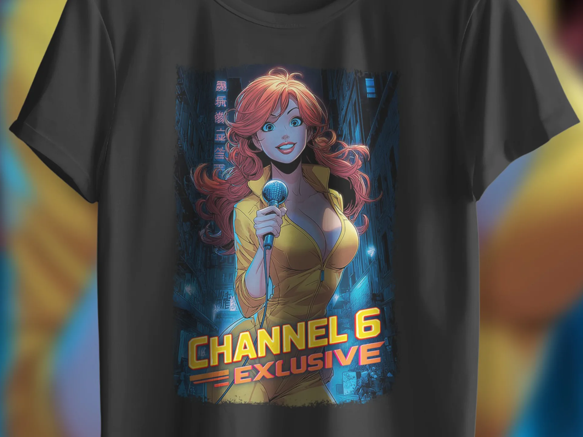 Finished print design produced through the pipeline